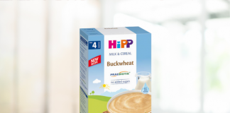 Hướng dẫn cách pha bột ăn dặm Hipp kiều mạch cho bé từ 4M+ trở lên