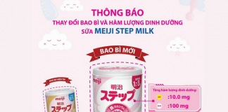 Sữa Meiji nội địa mẫu mới 2023 có gì khác so với mẫu cũ?