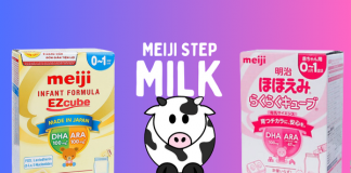 Sữa Meiji thanh cho trẻ 6 tháng tuổi là loại nào? Cách pha ra sao?