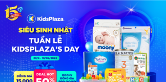 Siêu sinh nhật – Siêu tuần lễ KidsPlaza’s day