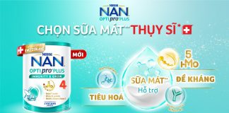 Có gì trong sữa mát Thụy Sĩ NAN Optipro Plus 4 mới khiến mẹ Việt tin chọn? SUA-NAN -OPTIPRO-PLUS-4
