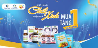 Hunmed tưng bừng ưu đãi “Mua 1 tặng 1” hoà nhịp cùng sinh nhật lần thứ 15 của Kidsplaza