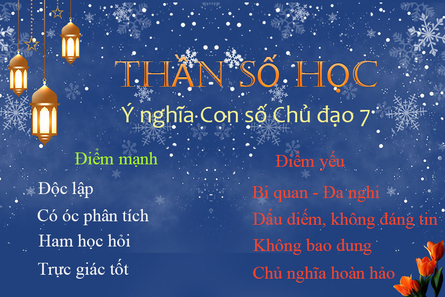 Ý nghĩa thần số học số 7: Bé mang số chủ đạo của tri thức