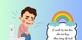 Chi tiết 11 cách trị táo bón cho trẻ hay và hướng dẫn theo từng độ tuổi