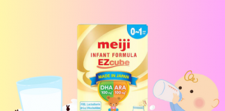 Sữa Meiji thanh 0-1 nhập khẩu: Cách pha đơn giản mà hiệu quả