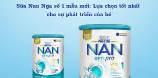 Sữa Nan Nga số 1 mẫu mới: Lựa chọn tốt nhất cho sự phát triển của bé sua-nan-nga-so-1-mau-moi