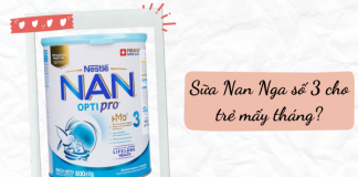 Sữa Nan Nga số 3 cho trẻ mấy tháng: Công dụng và cách sử dụng sua-nan-nga-so-3-cho-tre-may-thang