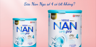 Sữa Nan Nga số 4 có tốt không – đánh giá từ các chuyên gia sua-nan-nga-so-4-co-tot-khong