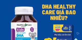 DHA Healthy Care giá bao nhiêu? Địa chỉ mua hàng uy tín?