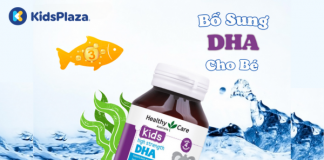 Cách dùng DHA Healthy Care an toàn và hiệu quả cho bé yêu