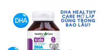 Dha Healthy Care mở nắp để được bao lâu? Cách bảo quản?