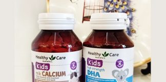Mách mẹ cách sử dụng DHA và Canxi Healthy Care hiệu quả