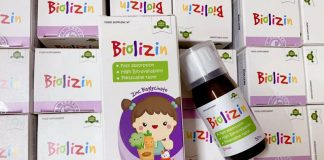 Kẽm Biolizin của nước nào? dùng cho trẻ mấy tuổi