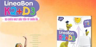 Uống Lineabon D3K2 bao lâu và dùng đến mấy tuổi?