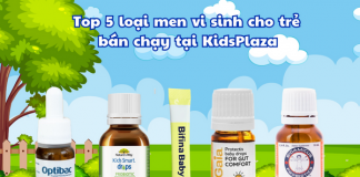 Top 5 loại men vi sinh cho trẻ bán chạy tại KidsPlaza men-vi-sinh-cho-tre-1