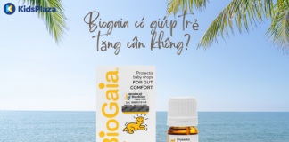 Biogaia có giúp trẻ tăng cân không – Giải đáp từ các chuyên gia
