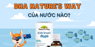 DHA Nature’s Way của nước nào? Có công dụng gì?