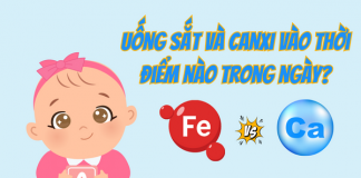 Uống sắt và canxi vào thời điểm nào trong ngày để đạt hiệu quả tốt nhất?