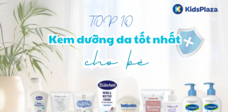10 sản phẩm kem dưỡng da TỐT NHẤT cho bé