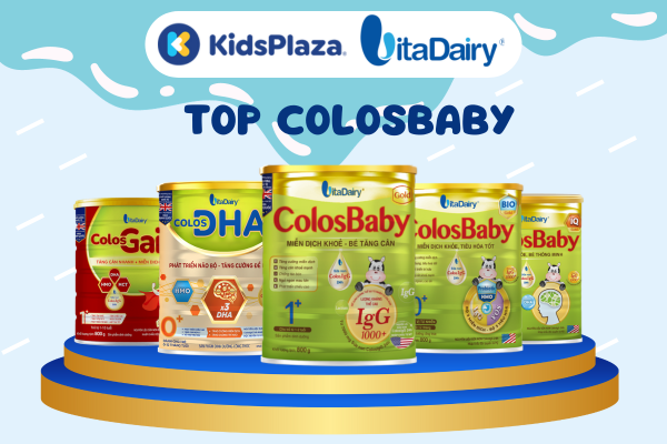 Review các dòng sữa Colosbaby