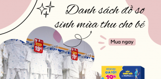 Danh sách đồ sơ sinh mùa thu cho bé mẹ không nên bỏ qua