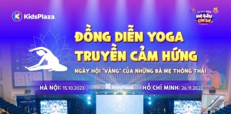 Mẹ bầu đồng diễn Yoga tại Festival 2023 – Sân chơi lớn nhất năm festival-me-bau-va-em-be-2023