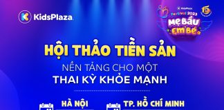 Hội thảo tiền sản lớn nhất năm – Festival mẹ bầu và em bé 2023 hoi-thao-tien-san-festival-kidsplaza-1