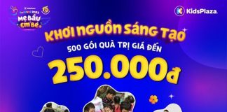 Khơi nguồn sáng tạo 500 gói quà trị giá tới 250.000đ