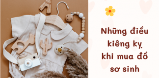 Những điều kiêng kỵ khi mua đồ sơ sinh cho bé mẹ nên biết