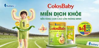 Lợi ích tuyệt vời của sữa ColosBaby