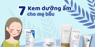 Review 7+ kem dưỡng ẩm da mặt dành cho bà bầu an toàn nhất