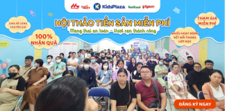 Thông báo lịch học hội thảo tiền sản miễn phí tháng 1/2024 tại Gò Vấp