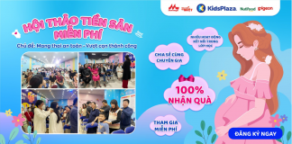 KidsPlaza tổ chức Hội thảo tiền sản miễn phí tháng 1 tại Long Biên, Hà Nội lop-hoc-tien-san-thang-1-3