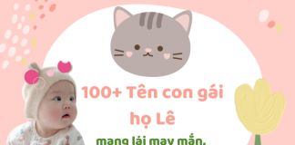 100+ Tên con gái họ Lê mang lại may mắn, giàu sang