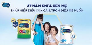 Hành trình 27 năm Enfa bên Mẹ, thấu hiểu điều con cần
