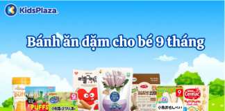 Top 10 bánh ăn dặm cho bé 9 tháng được tin dùng nhất