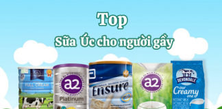 Review Top 5 sữa Úc tăng cân cho người gầy được tin dùng