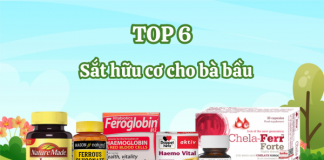 Top 6 sắt hữu cơ cho bà bầu hấp thu tốt, ngừa táo bón