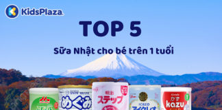 Top sữa Nhật cho bé trên 1 tuổi tăng cân, chiều cao không nên bỏ qua