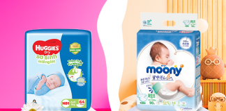So sánh bỉm Huggies và bỉm Moony chi tiết nhất