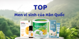 Điểm danh các loại men vi sinh Hàn Quốc cho bé HOT rần rần