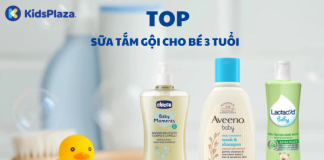 Sữa tắm gội cho bé 3 tuổi: Nên chọn loại nào? top-sua-tam-cho-be-3-tuoi