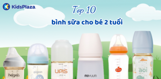 Top 10 bình sữa cho bé 2 tuổi tốt nhất mẹ không nên bỏ qua