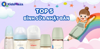 Top 5 bình sữa Nhật Bản cho bé được yêu thích nhất hiện nay
