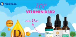 Top vitamin D3K2 MK7 Đức hiệu quả tốt được đánh giá cao