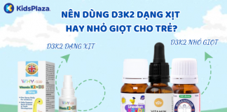 Nên dùng D3K2 dạng xịt hay nhỏ giọt cho trẻ? nen-dung-vitamin-dang-xit-hay-nho-giot-1