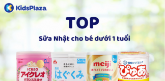 Top sữa Nhật cho bé dưới 1 tuổi được lòng mẹ bỉm sữa Việt
