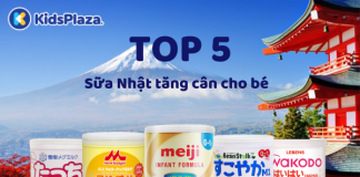 Top 5 sữa Nhật tăng cân tốt cho bé được đánh giá cao