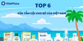 Khám phá top 6 sữa tắm gội cho bé của Việt Nam bảo vệ làn da bé