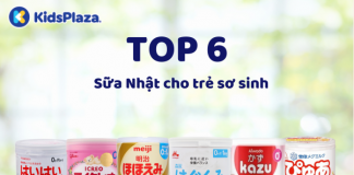 Top 6 sữa Nhật cho trẻ sơ sinh tăng cân tốt nhất